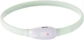 USB Rechargeable LED Pet Dog Collar Night Luminous Flashing Safety Light with Durable and Multifunctional Glowing Collar for Safe Nighttime Walks