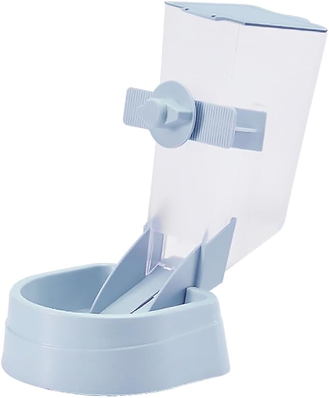 HANABASS Automatic Pet Feeder Hanging Dog Bowl for Cage Removable and Easy to Clean Prevents Messy Eating for Dogs and Puppies