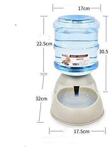 Pet Automatic Feeder Food Water Dispenser Feeder Waterer Food Storage Bowl Drinking Bottle Dish for Puppy Cats Dogs