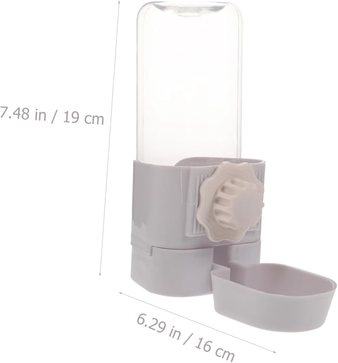 3pcs Portable Dog Water Bottle Cat Dog Water Dispenser Pet Cage Dispenser Hanging Pet Bottle
