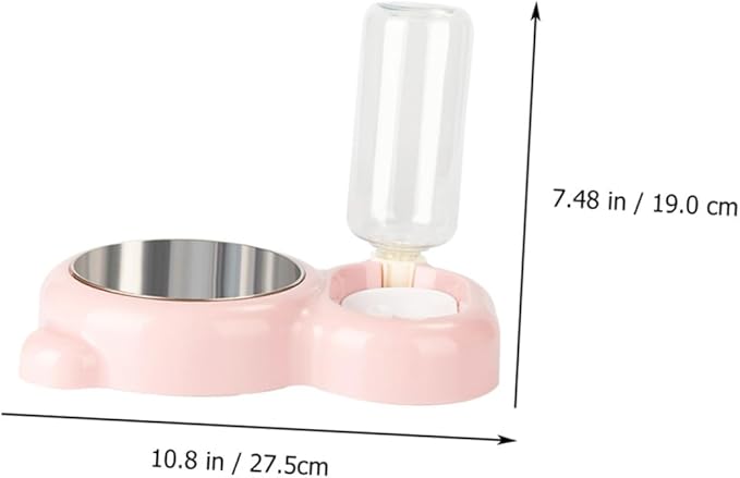 Pet Feeder Bowl Splash Dog Water Bowl Raised Cat Dog Eating Pet Supplies