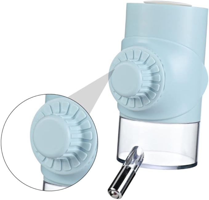 Kisangel PET Water Dispenser Automatic Dog Water Bottle Leak-Free Design Wall-Mounted Feeder for Cats and Dogs 1.5L Capacity Random Color