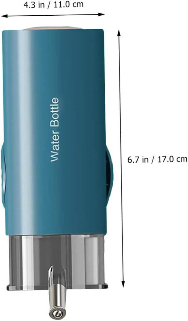 Pet Hanging Water Dispenser Automatic Pet Waterer with Nozzle for Drinking for Home Use and Cage Hanging for Dogs and Pets