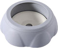 Automatic Pet Feeder Bowl, Food Dispenser for Dogs, Cats, Small Animals (Grey)