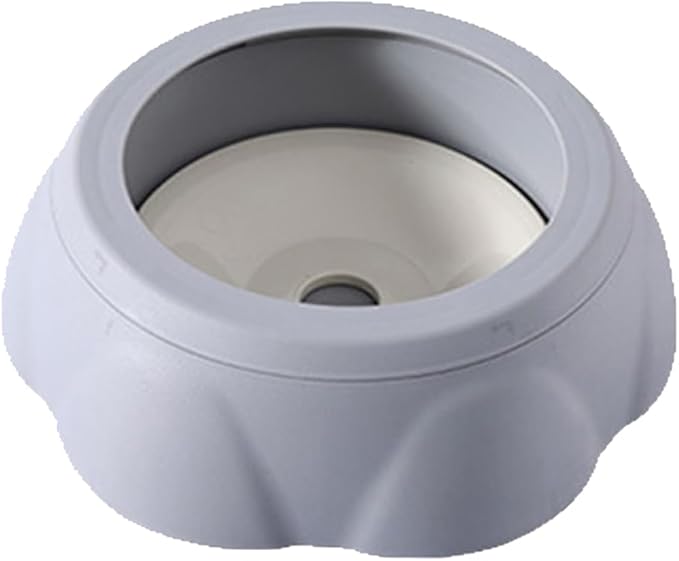 Automatic Pet Feeder Bowl, Food Dispenser for Dogs, Cats, Small Animals (Grey)