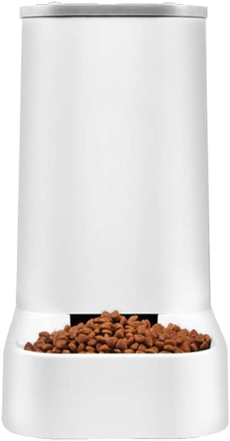 Automatic for Feeder Kibble Dispenser Large Capacity for Small Medium Large Dog Pets Puppy Kitten Easy to Use