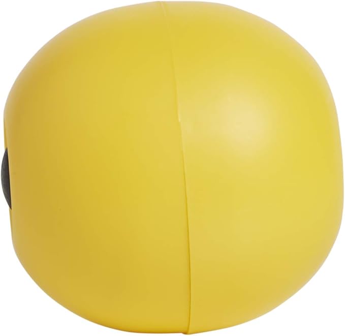 Lixit® Chicken Feeder Treat Ball Toy - Chicken Coop Peck Toy - Chick Slow Feeder and Enrichment Ball (Yellow, 1 Pack)