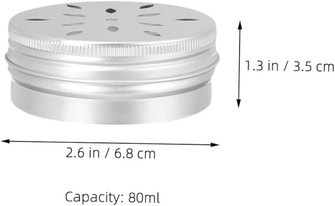 Kisangel 8pcs Aluminum Dog Training Cans for Scent Work and Detection Training Containers for Nose Work Dogs for Trainers and Scent Activities