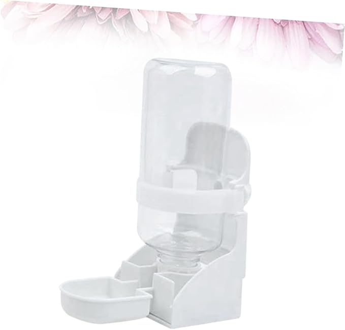 Sosoport Dog Automatic Water Dispenser Pet Feeder Cat Water Feeder Dog Drinking Tool White