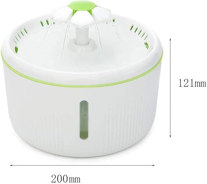 Liusj JUnst Cat Water Dispenser Automatic Water Feeding pet Dog Water Dispenser cat Drinking Water Mobile Water Feeder,for Dogs Cats Small Animals