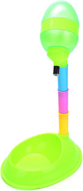 Pet Automatic Drinker Waterer Dog Eco Friendly Adjustable Detachable Drinking Dispenser Drinkers(Green 1)