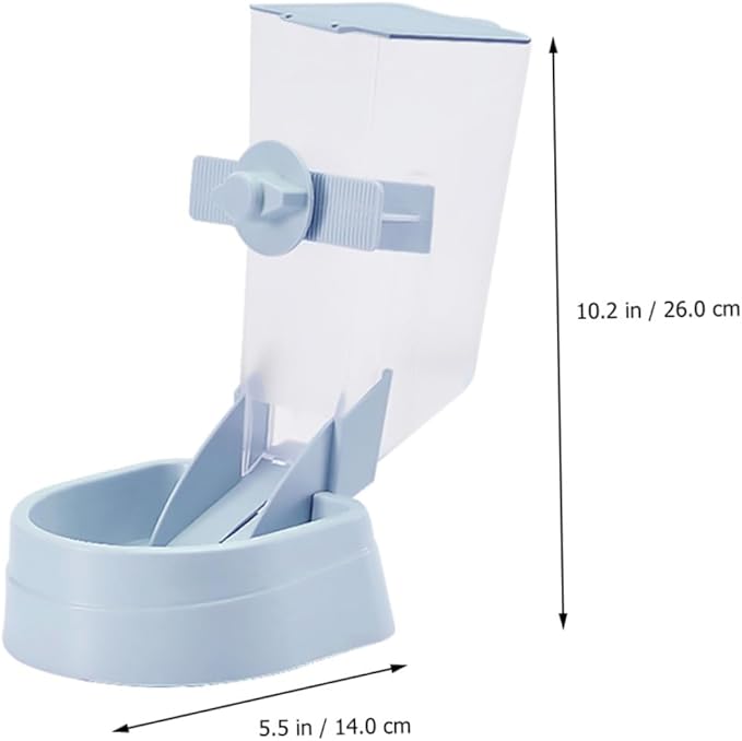 BESPORTBLE Automatic Pet Feeder Hanging Dog Bowl for Cages Easy to Space-Saving Design for Puppies and Pets Feeding