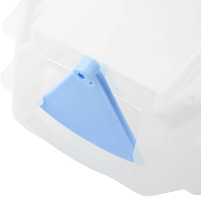 Dog Bowls for Small Dogs Automatic Pet Feeder Detachable Food Dispenser Water Bottle Cats Dogs Feeding Tool Pet Automatic Water Food Feeder Bowl Bottle Standing Dispenser (Blue)