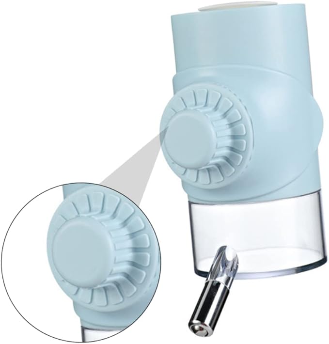 Automatic Hanging Water Dispenser for Pets Durable Water Bottle for Dogs Rabbits and Small Animals Convenient Gravity Feed Design Random Color Small