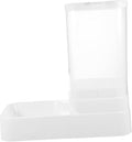 Pet Feeding Container Automatic Pet Feeder for Cats Dogs Rabbits Easy to Fill Detachable Bowl Design