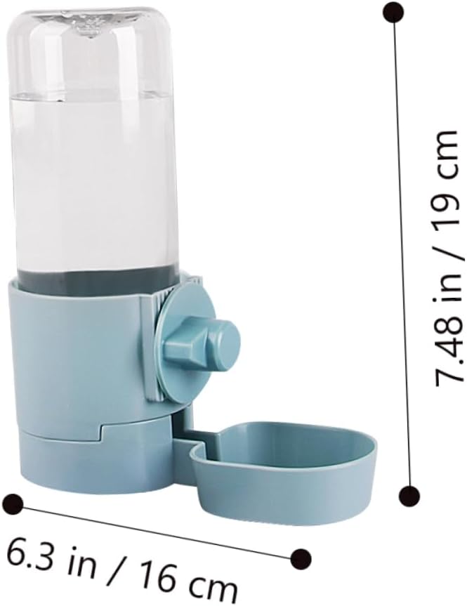 balacoo Hanging Pet Water Dispenser for Dogs and Cats Automatic Water Bowl Easy Installation and Bottle Design for Continuous Hydration Cages
