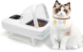 Automatic Pet Smart Feeder for Cats and Small Dogs, Programmable Timed Dog Food Dispenser with 1.3" OLED Screen, Food Grade Material, Detachable for Easy Cleaning, USB Powered