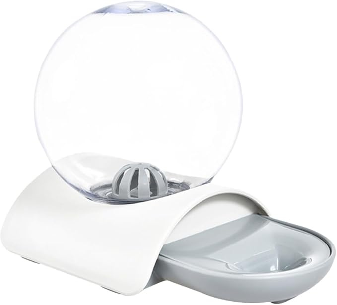 1pc Automatic Pet Waterer Dog Cat Water Bowl Feature Large Capacity Easy Cleaning