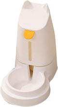 Water Dispenser Automatic Feeder and Water Feeding Watering Pet Feeder Feeder Water Feeder (Cloud White)