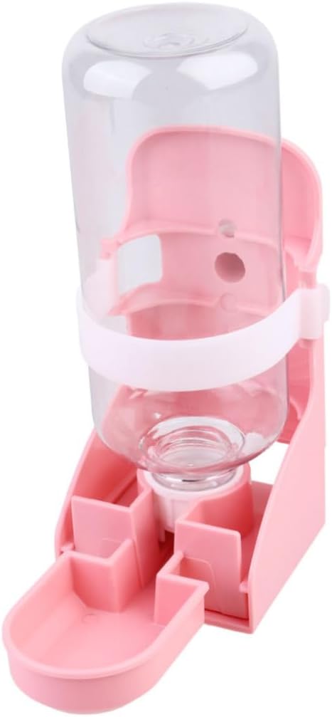 BESPORTBLE Automatic Pet Waterer 500ml Animal Water Dispenser for Dogs Cats Birds Easy Install