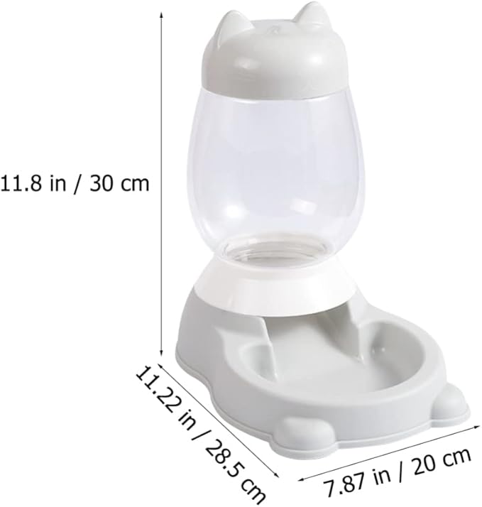 Automatic Cat Feeder Water Dispenser Pet Self Feeding Container Home Pet Food Feeder