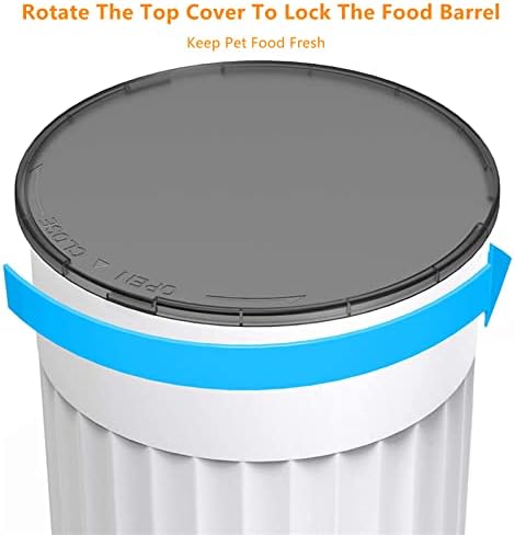3L Automatic Pet Timing Quantitative Smart Dog and Cat Dual Power Adjustable Food Bowl