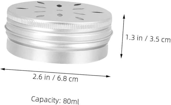 Hemoton 6pcs Scent Training Box Dog Agility Training Tools Aluminum Scent Cans Nose Work Containers Easy Identification Portable Kit