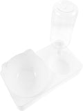 Kisangel Cat Water Dispenser Pet Feeder Automatic Food Dispenser 500ml Pet Accessories Slow Eating Bowl Random Style