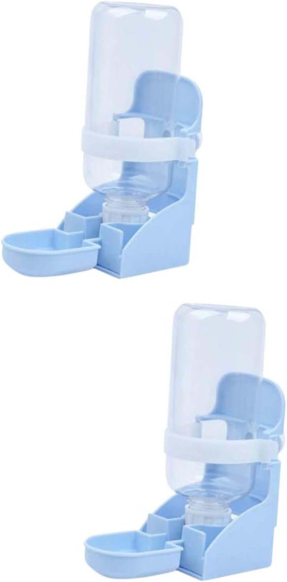 Happyyami 2pcs Pet Water Dispenser Automatic Feeder Dog Water Fountain Pet Waterer for Cats Dogs