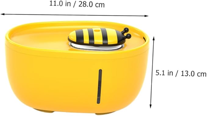 HEMOTON Automatic Dog and Cat Water Dispenser Compact Pet Water Feeder Filter for Home Use Convenient Design for Pets