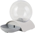 Elegant Pet Water Fountain Auto Water Feeder Cat Dog Grey Pet Drinking Supplies