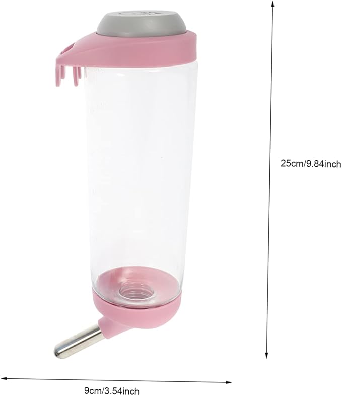 2pcs Pet Water Bottle Automatic Dog Cat Feeder Water Dispenser Pet Feeding Tool Cage Accessories