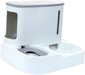Pet Automatic Water Dispenser Detachable Bowl Food-Grade Water Bottle Dual-use Feeder for Dogs and Cats Easy to Random