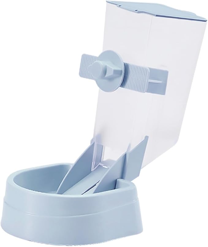 2l Automatic Hanging Pet Feeder with Food Dispenser for Dogs and Puppies, Sky, Suitable for Cage Feeding and Travel