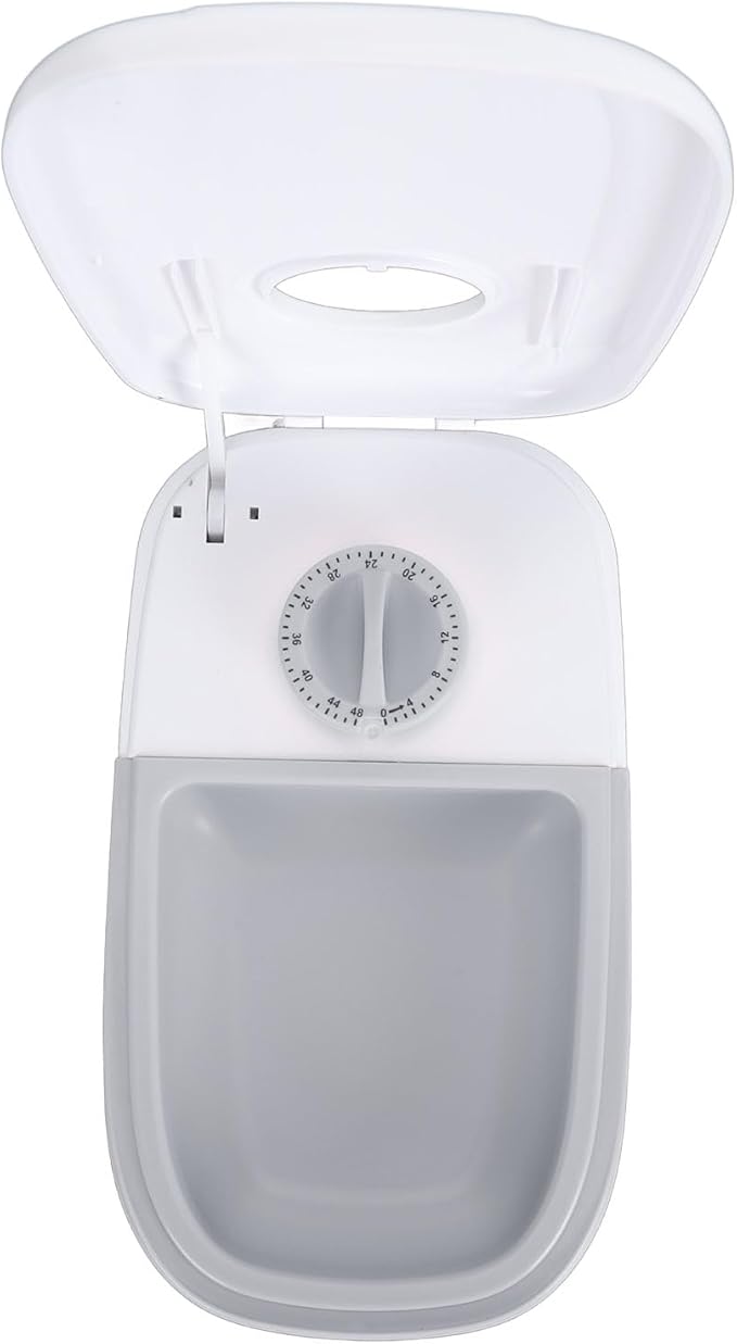 Intelligent Automatic Pet Feeder Multifunction Detachable for Cats and Dogs (Gray)