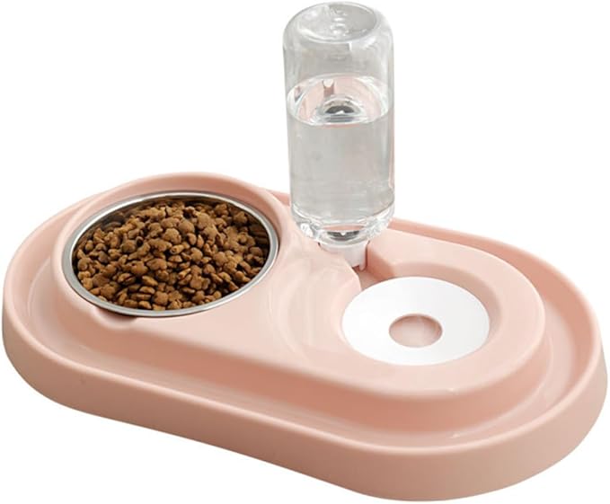 BESPORTBLE Automated Pet Water Filling Bowl for Cats Dogs Insulated Dog Fountain Water Bowl Mat Pet Feeder Dispenser