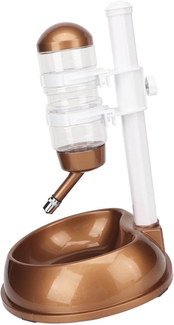 Dog Supplies Dog Supplies, Bowl Multifunctional Automatic No Drip Water Bowl Pet Standing Water Dispenser Height Adjustable Multifunction Dog Automatic Water Food Feeder Pet