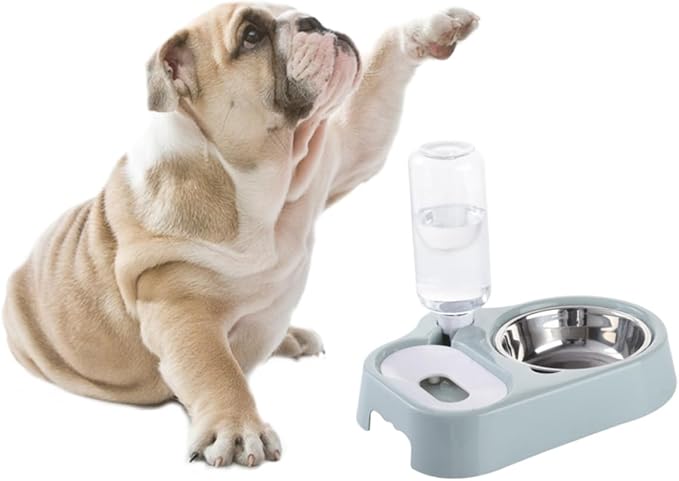Dog Fountain Water Bowl Dog Water Bowl Refillable Feature Pet Feeder for Cat