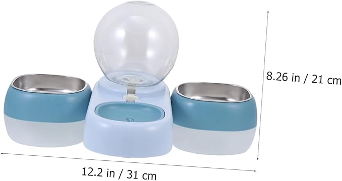 Yardwe Automatic Cat Water Dispenser Capacity Pet Water Feeder Easy Cleaning Design
