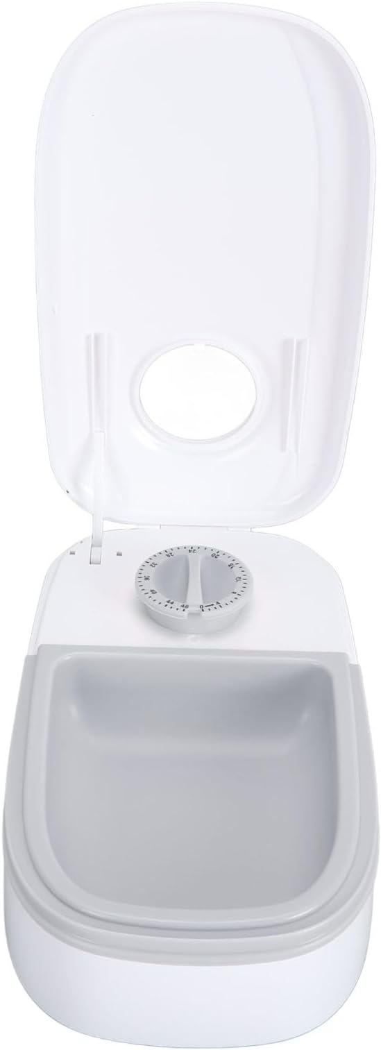 Intelligent Automatic Pet Feeder Multifunction Detachable for Cats and Dogs (Gray)