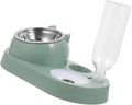 Automatic Pet Feeder and Water Dispenser for Dogs and Cats Dual Bowl Convenient One for Home and Travel
