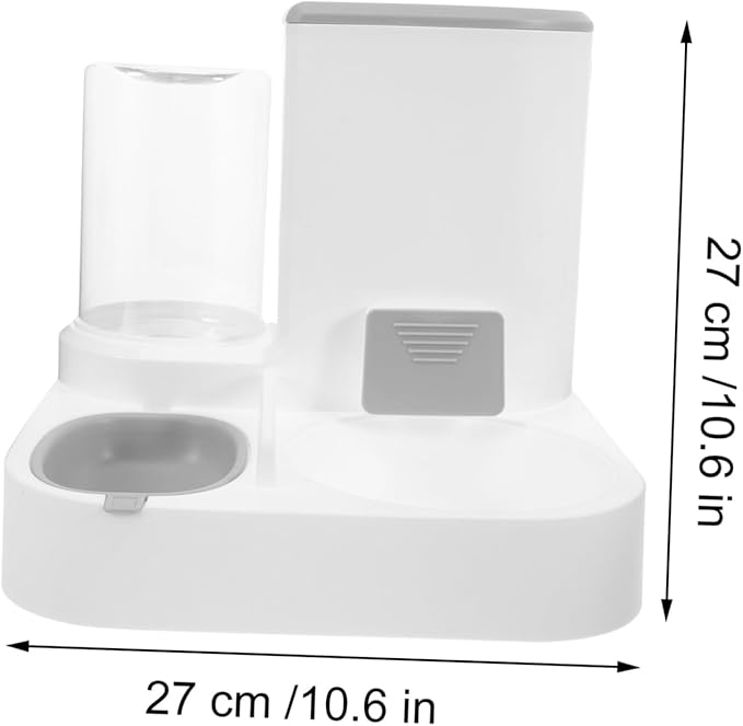 Automatic Water Feeder Large Capacity Dog Food and Water Dispenser Dry and Wet Separation Design
