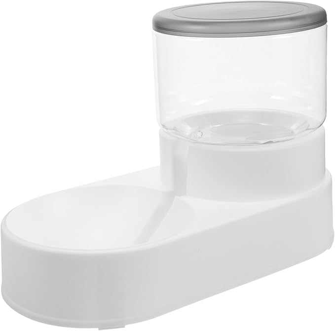 Pet Feeder Automatic Water Dispenser Cats Dogs Bowl Gravity Feed Durable Plastic Home Use