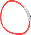 GALPADA Led Rechargeable Pet Glow Collar USB Charging Lightweight and for Night Walking and Outdoor Adventures