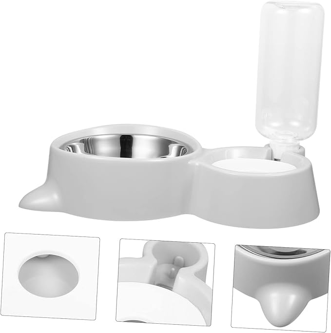 Stainless Steel Dog Bowl Insulated Automatic Water Dispenser Pet Feeder Pet Supplies