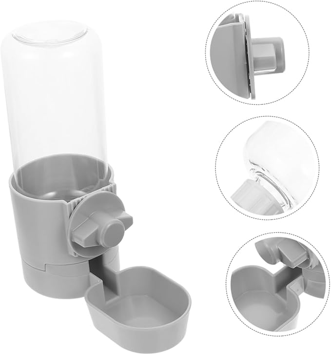 Kisangel Automatic Pet Water Dispenser for Dogs and Cats Detachable Design Durable for Pets Convenient Feeding Tool for Home and Travel