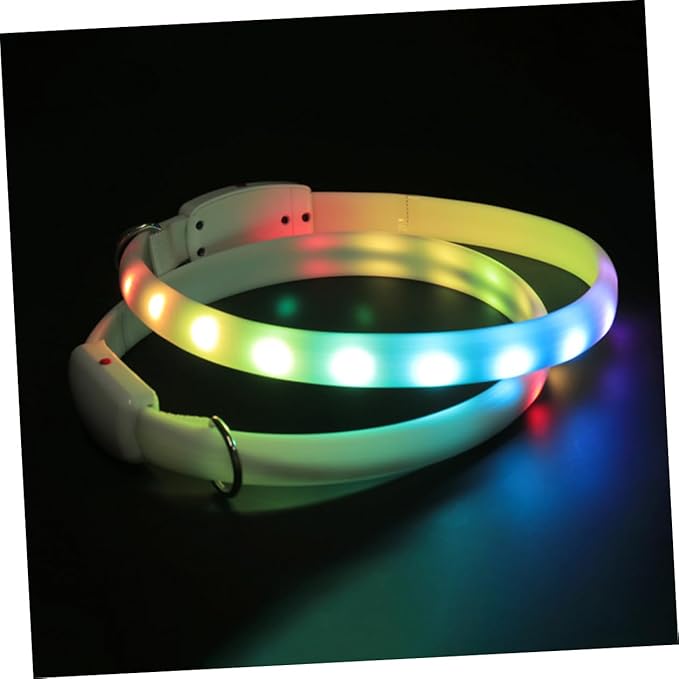 USB Rechargeable Dog Collar Night Safety Led Pet Collar for Dogs and Design for Evening Walks and Outdoor Adventures