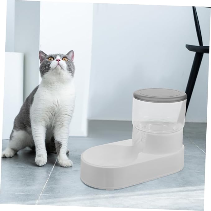 HANABASS 2pcs Automatic Pet Water Feeder with Gravity Design No-Spill Water Dispenser for Dogs and Cats Durable Material for Home and Pet Stores