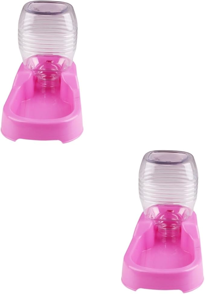 balacoo 2pcs Puppy Water Feeder Creative Pet Drinking Tool Unique Design Automatic Water Dispenser for Dogs and Pets Convenient and Practical