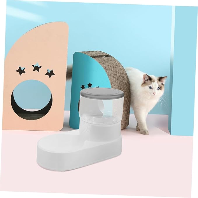 HANABASS 2pcs Automatic Pet Water Feeder with Gravity Design No-Spill Water Dispenser for Dogs and Cats Durable Material for Home and Pet Stores